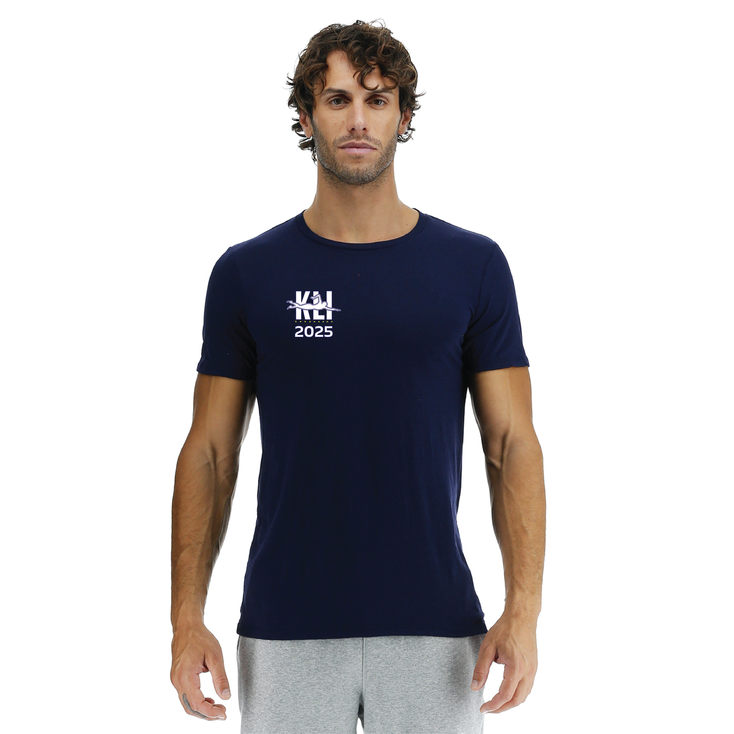 KLI Ultrasoft Navy Meet Tee - Reprint