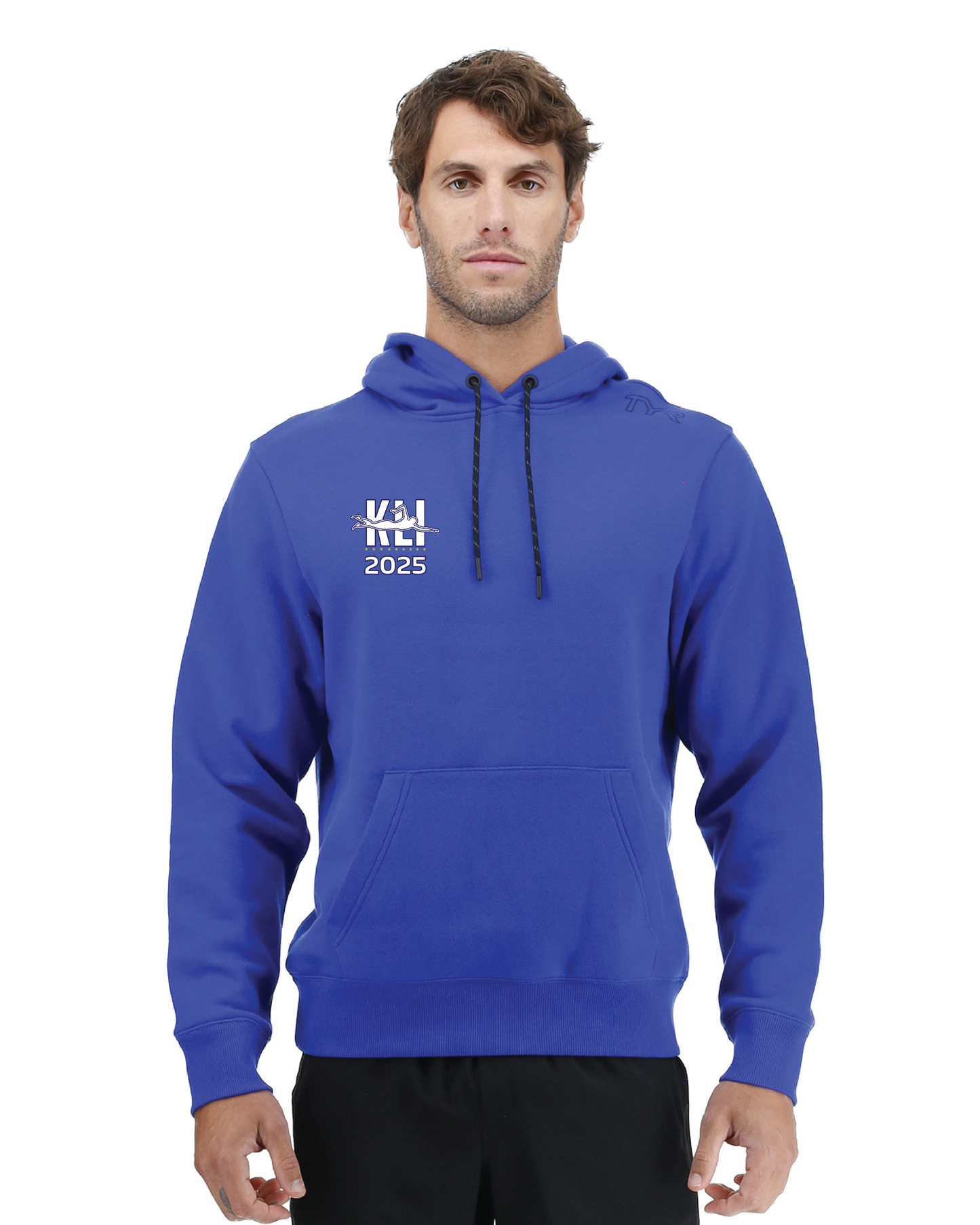 KLI TYR UltraSoft Men's Royal Blue Meet Hoodie - Reprint